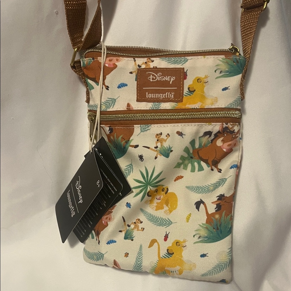 Disney Loungefly Crossbody Bag with Lion King Print